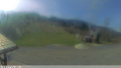 Dolní část sjezdovky