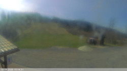 Dolní část sjezdovky