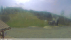 Dolní část sjezdovky