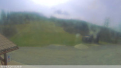 Dolní část sjezdovky