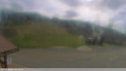 Dolní část sjezdovky