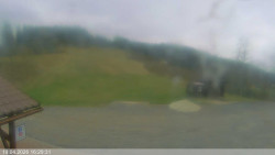 Dolní část sjezdovky