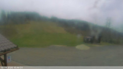 Dolní část sjezdovky