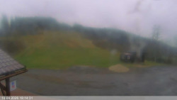 Dolní část sjezdovky