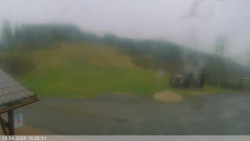 Dolní část sjezdovky