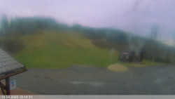 Dolní část sjezdovky