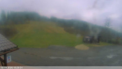 Dolní část sjezdovky