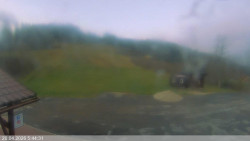 Dolní část sjezdovky