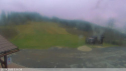 Dolní část sjezdovky