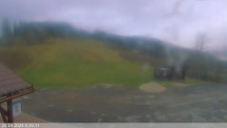 Dolní část sjezdovky