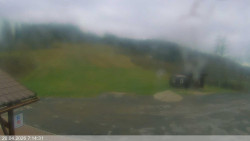 Dolní část sjezdovky