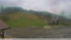 Dolní část sjezdovky