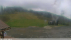 Dolní část sjezdovky