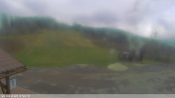 Dolní část sjezdovky