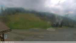 Dolní část sjezdovky