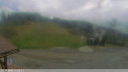 Dolní část sjezdovky