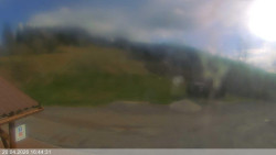 Dolní část sjezdovky