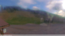 Dolní část sjezdovky