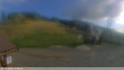 Dolní část sjezdovky