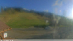 Dolní část sjezdovky