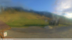 Dolní část sjezdovky