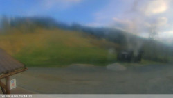 Dolní část sjezdovky