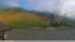 Dolní část sjezdovky