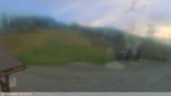 Dolní část sjezdovky