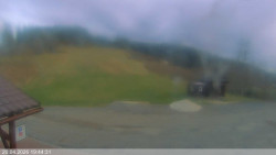 Dolní část sjezdovky