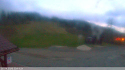 Dolní část sjezdovky