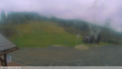 Dolní část sjezdovky