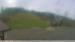 Dolní část sjezdovky