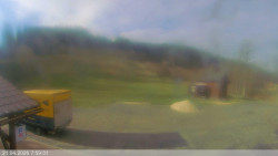 Dolní část sjezdovky