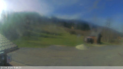 Dolní část sjezdovky