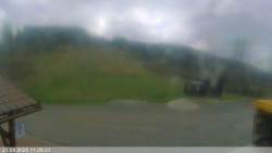 Dolní část sjezdovky