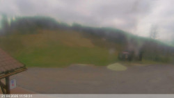 Dolní část sjezdovky