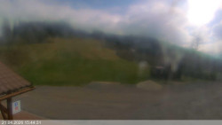 Dolní část sjezdovky