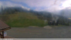 Dolní část sjezdovky