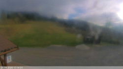 Dolní část sjezdovky