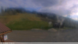 Dolní část sjezdovky