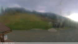 Dolní část sjezdovky