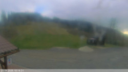 Dolní část sjezdovky