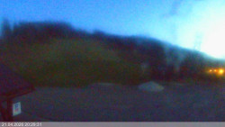 Dolní část sjezdovky