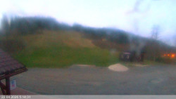 Dolní část sjezdovky