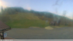 Dolní část sjezdovky