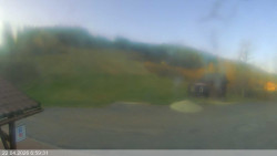 Dolní část sjezdovky