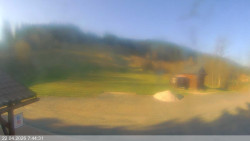 Dolní část sjezdovky