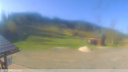 Dolní část sjezdovky