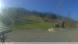 Dolní část sjezdovky