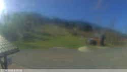 Dolní část sjezdovky